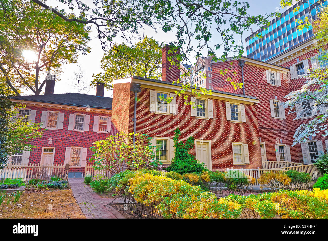Pemberton House and Military Museum at New Hall at Chestnut Street in