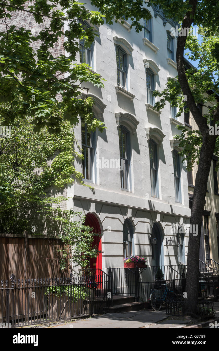 Brooklyn Heights Neighborhood, Brooklyn, NYC, USA Stock Photo Alamy