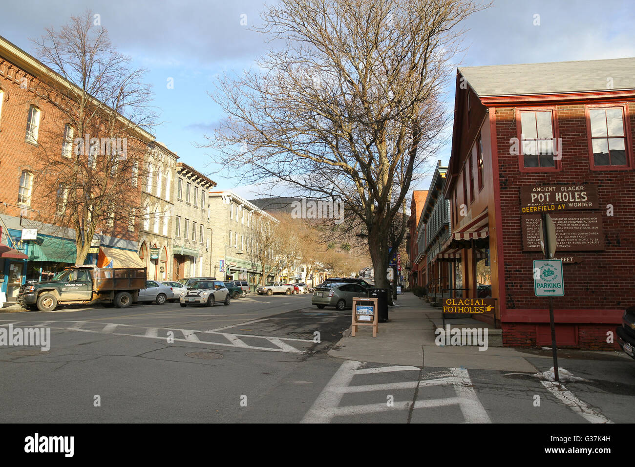 Shelburne Falls, Massachusetts Stock Photo Alamy
