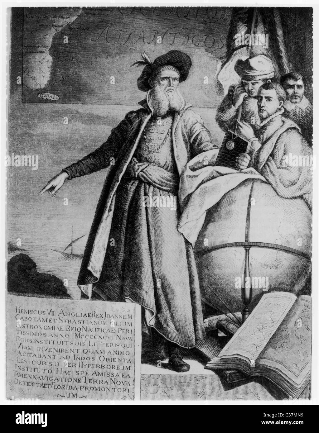 John Cabot, navigator.          Date: 1450 - 1498 Stock Photo