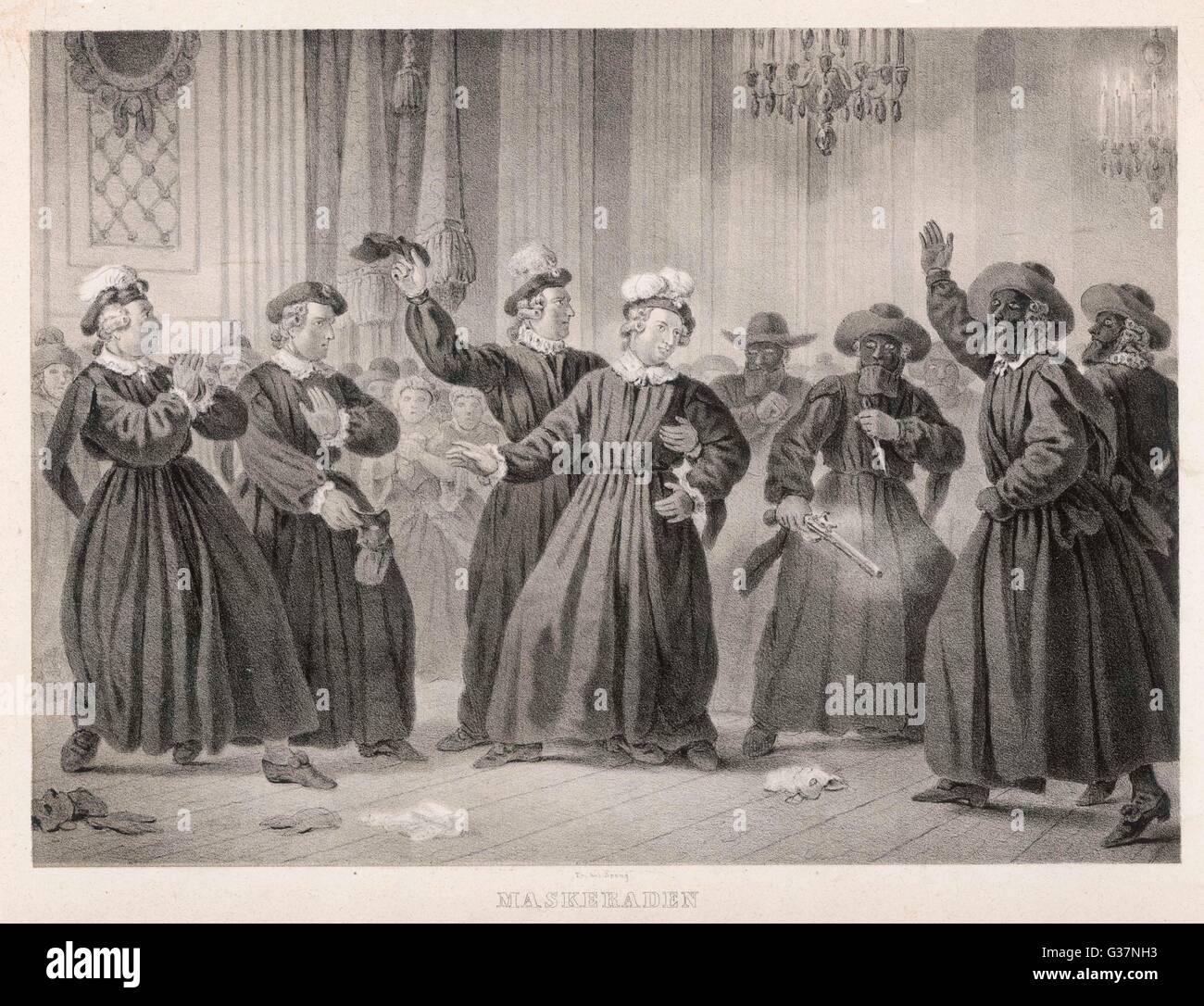 Is assassinated at masked hi-res stock photography and images - Alamy