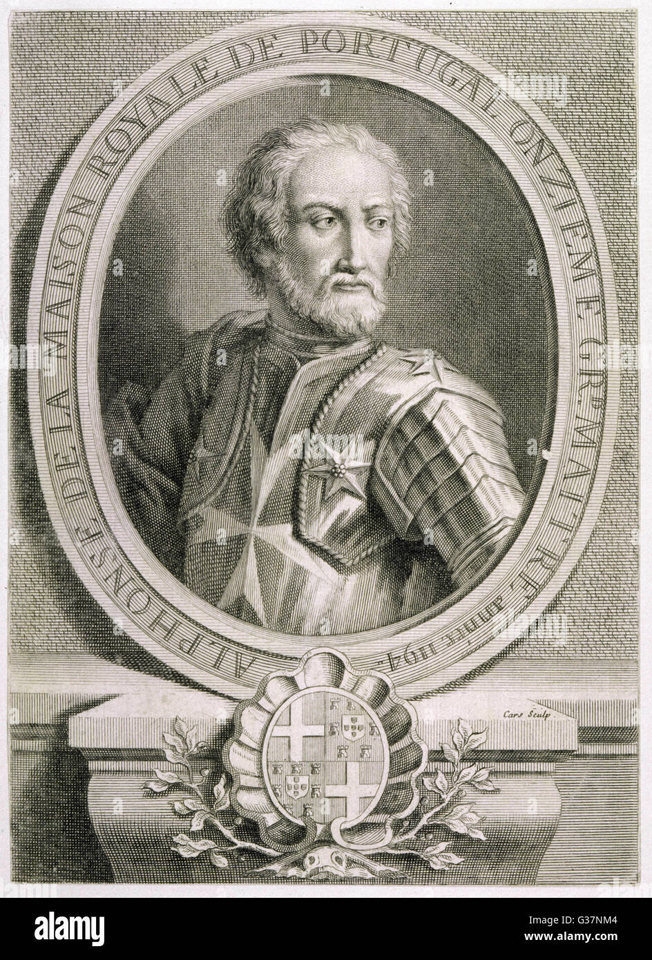 ALFONSO OF PORTUGAL 11th Grand Master of the Knights of St.John Date