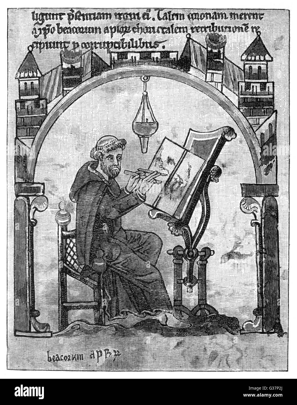 Medieval writing Black and White Stock Photos & Images - Alamy