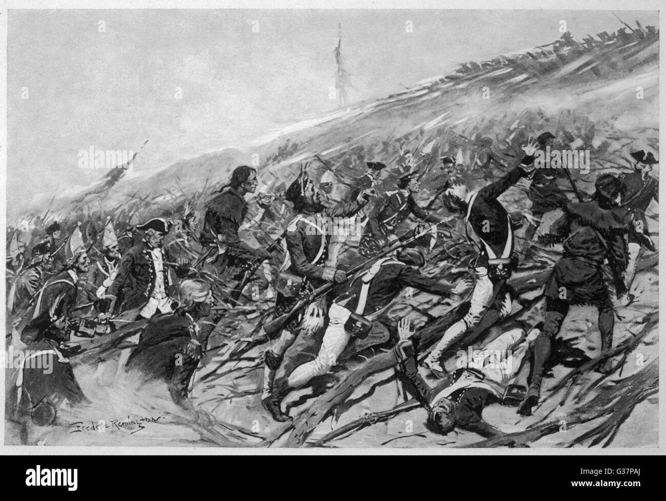 The storming the ticonderoga date hires stock photography and images