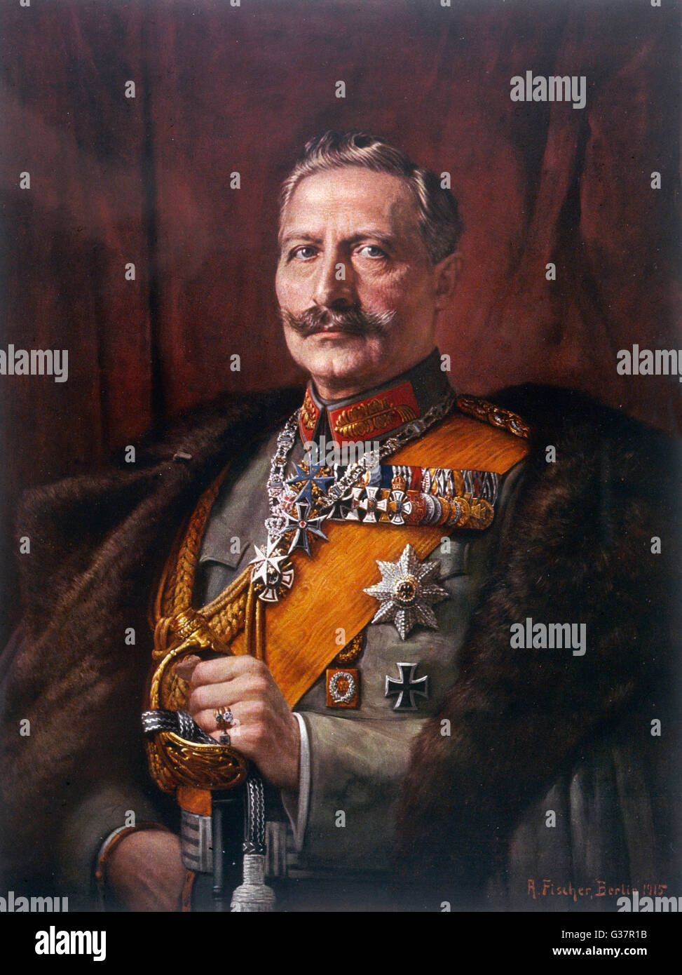 WILHELM II German ruler between June 1888 and November 1918 Date 1859