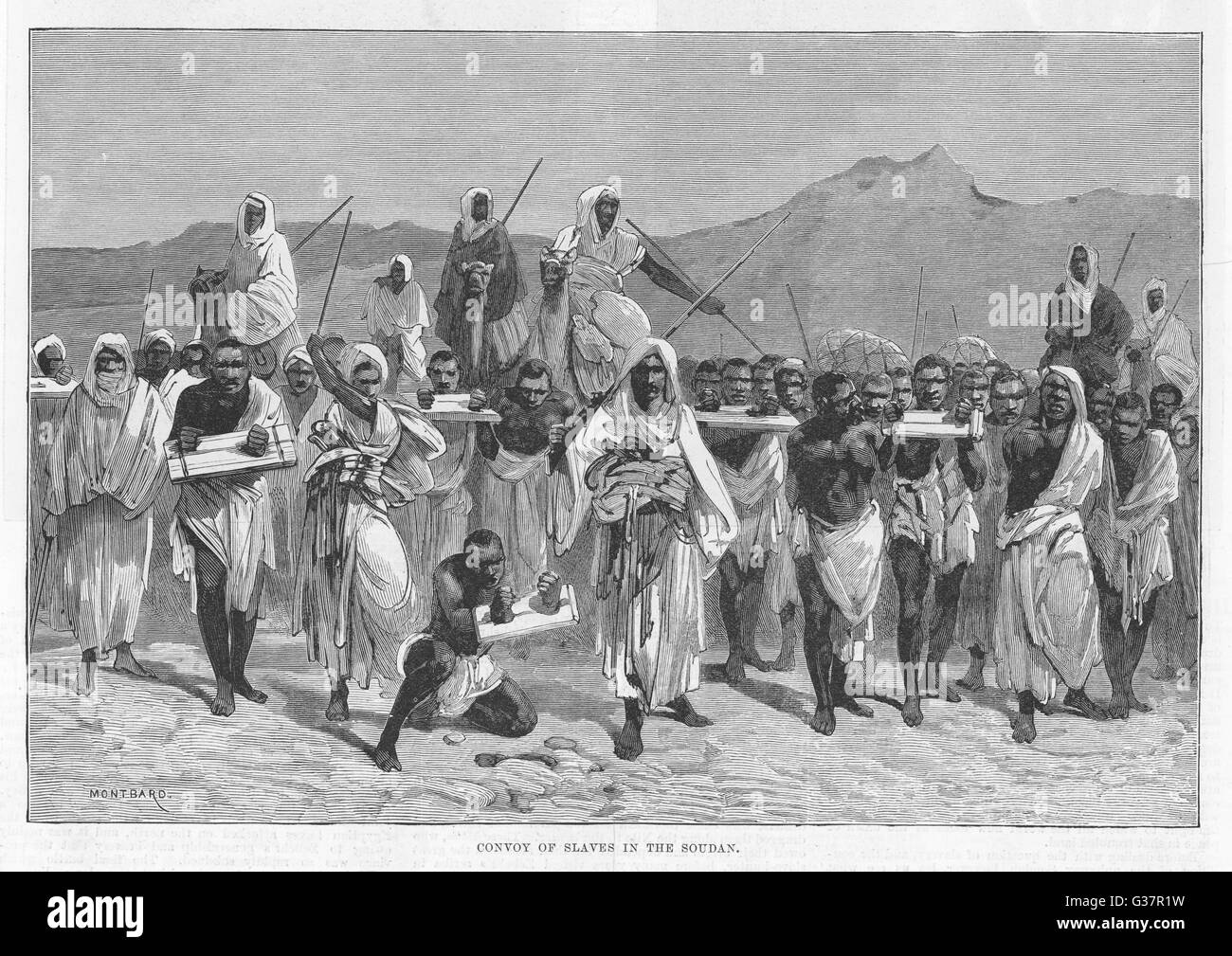East africa convoy slaves in Black and White Stock Photos & Images Alamy