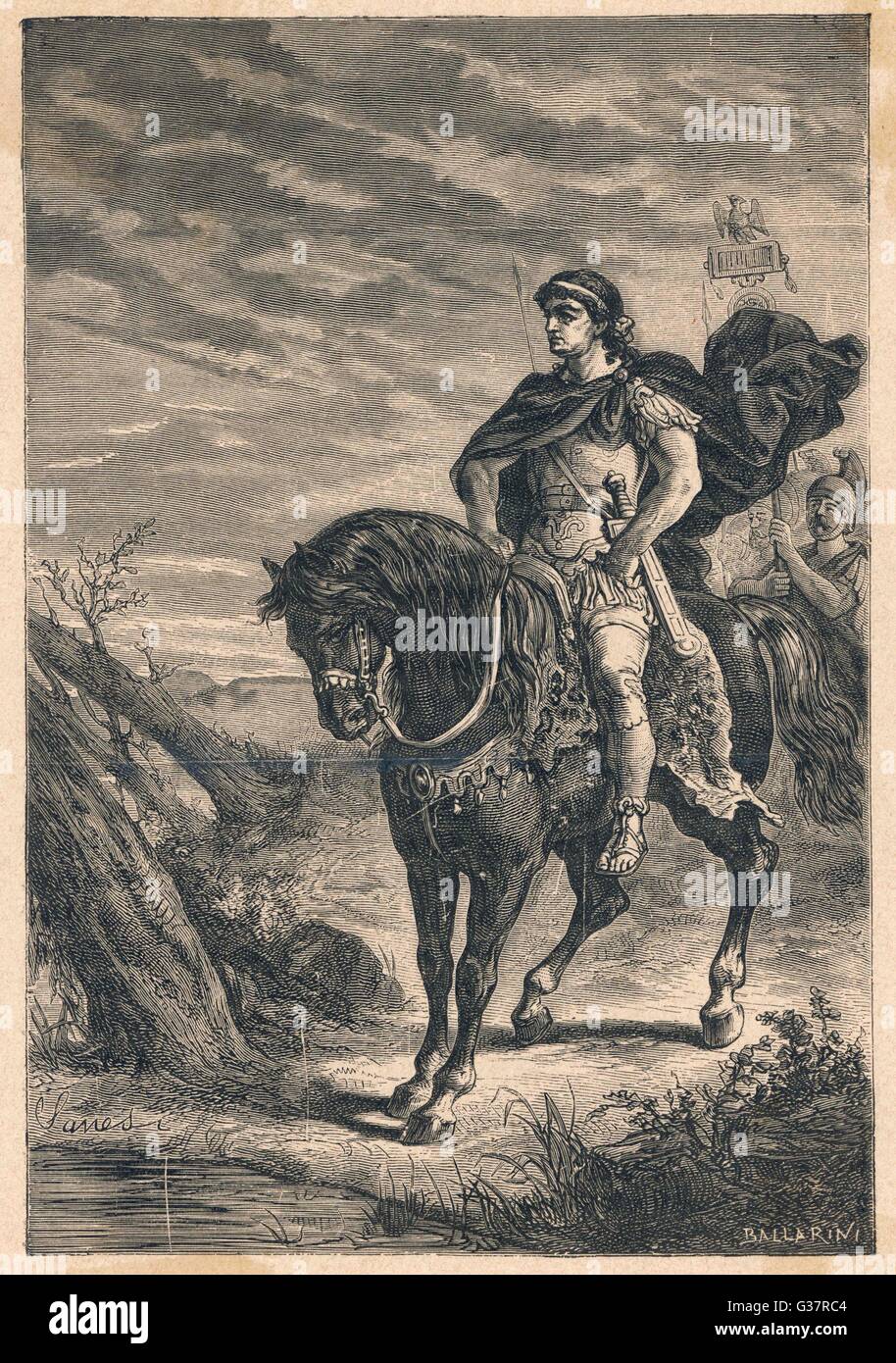 Caesar crosses the rubicon hi-res stock photography and images - Alamy