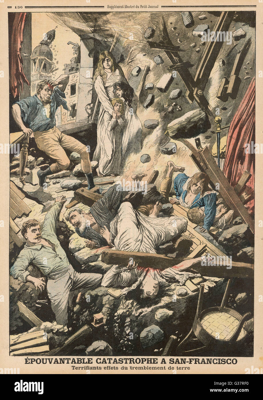Earthquake san francisco hi-res stock photography and images - Alamy
