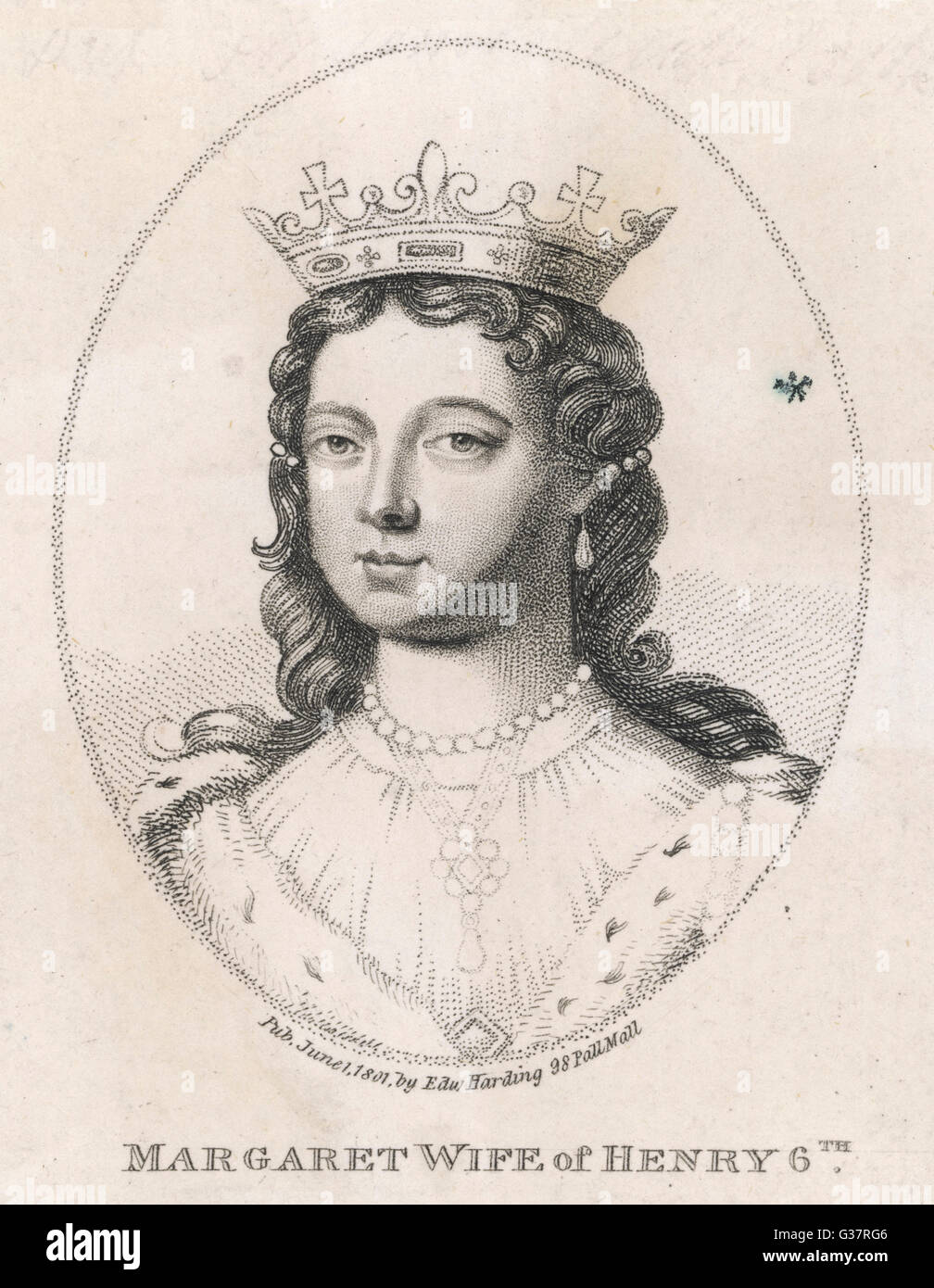 MARGARET OF ANJOU queen of Henry VI, daughter of Rene d'Anjou, cruel