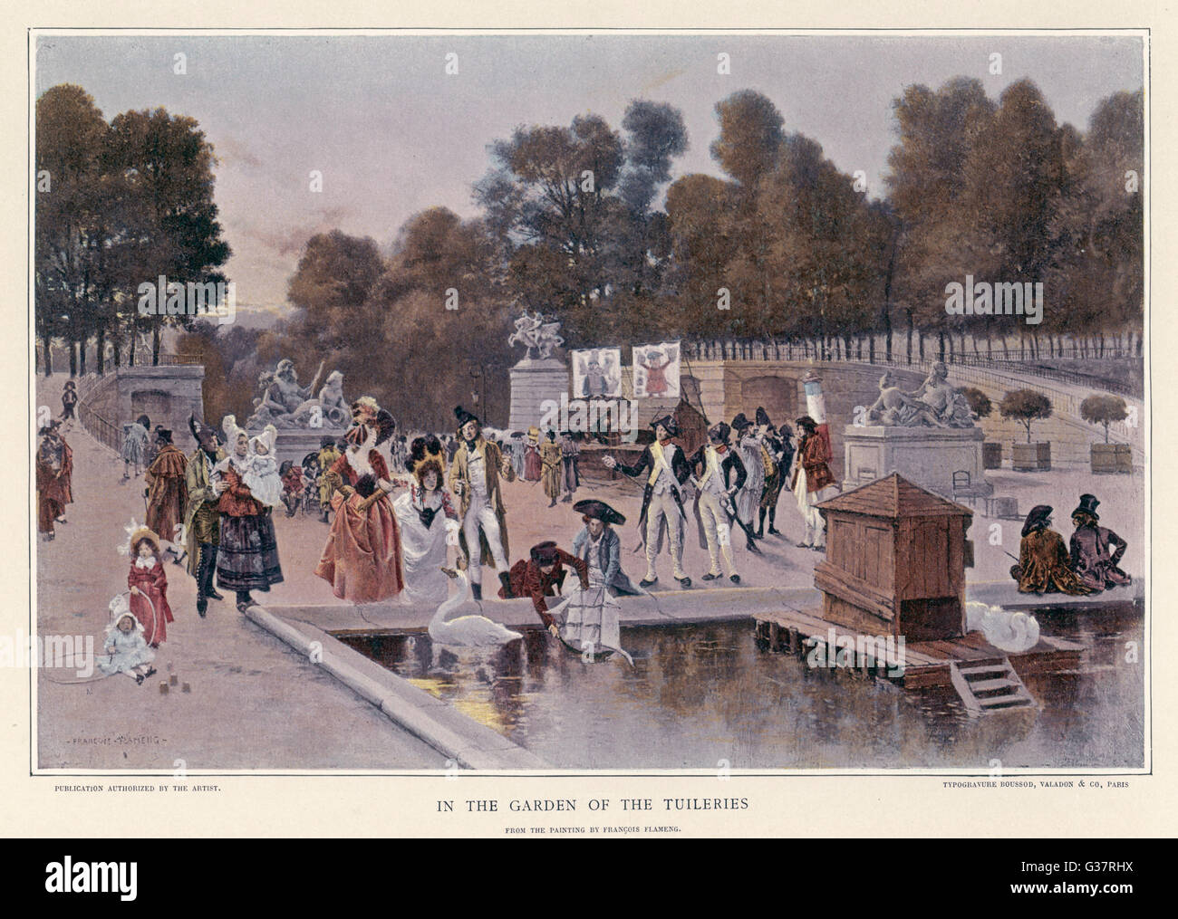 Paris 18th Century Tuileries High Resolution Stock Photography and ...