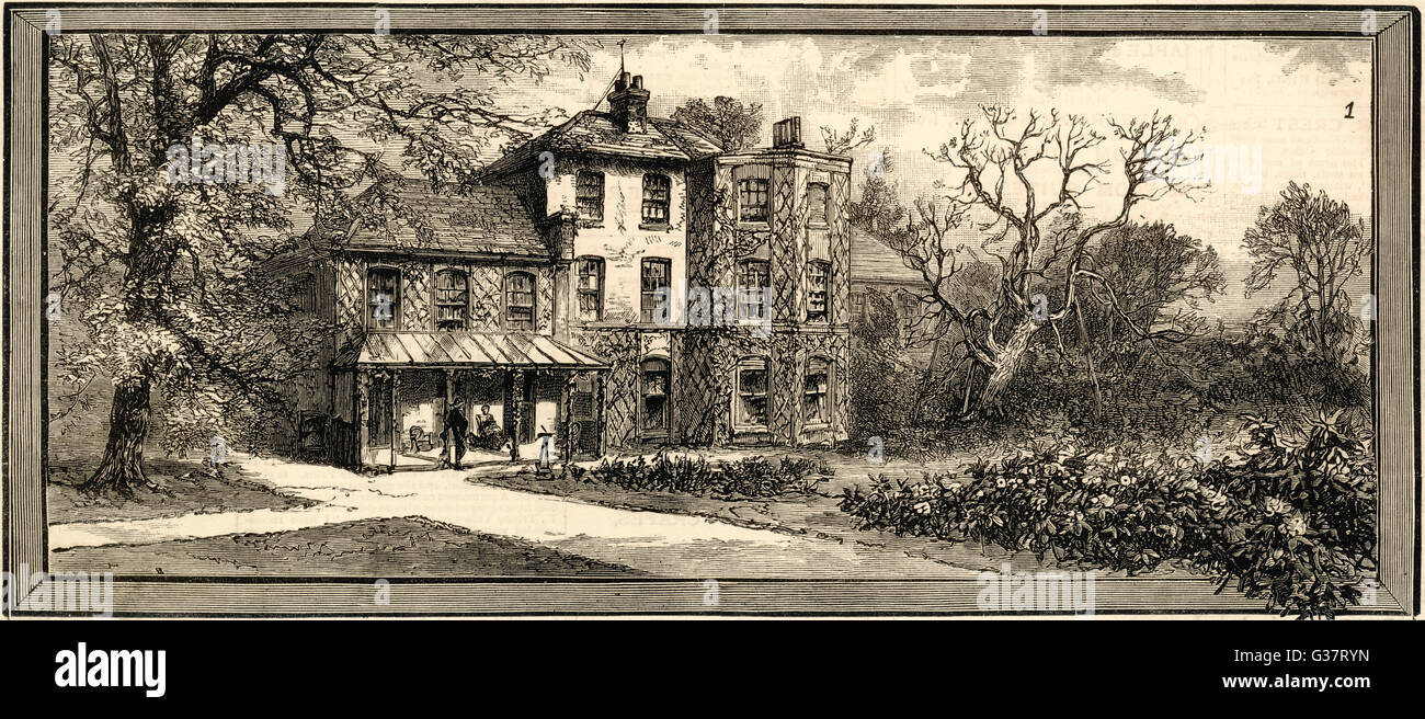 Charles darwins home at downe hires stock photography and images Alamy