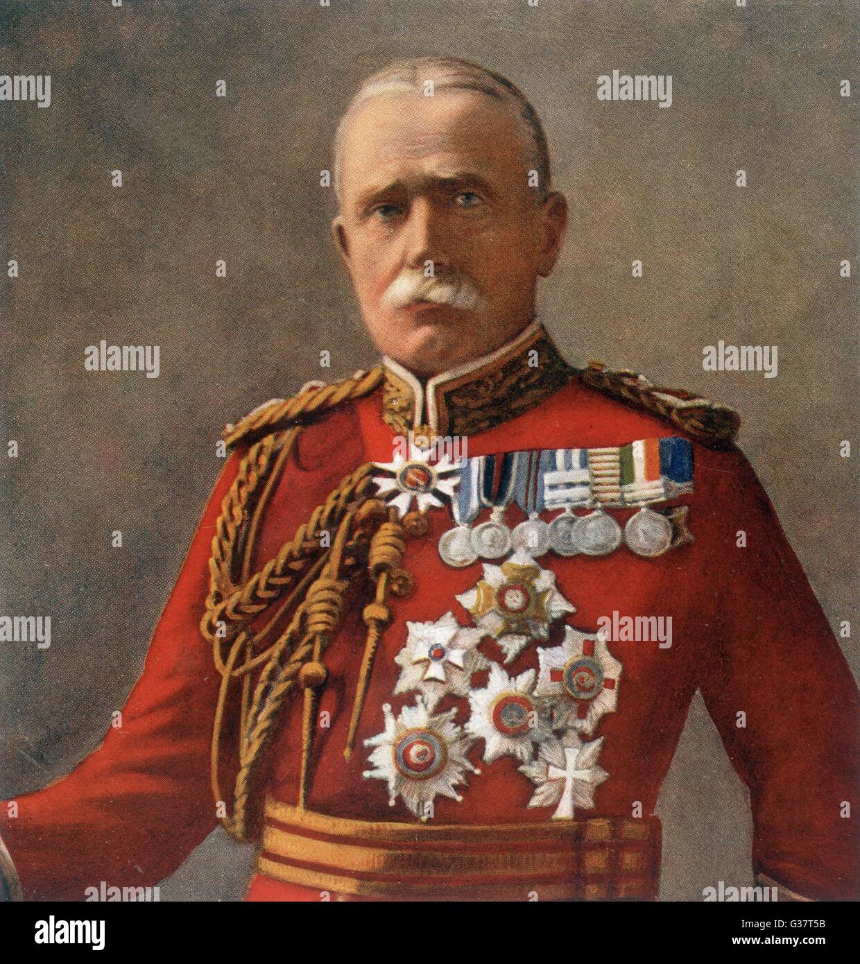 John French, 1st Earl of Ypres Stock Photo Alamy