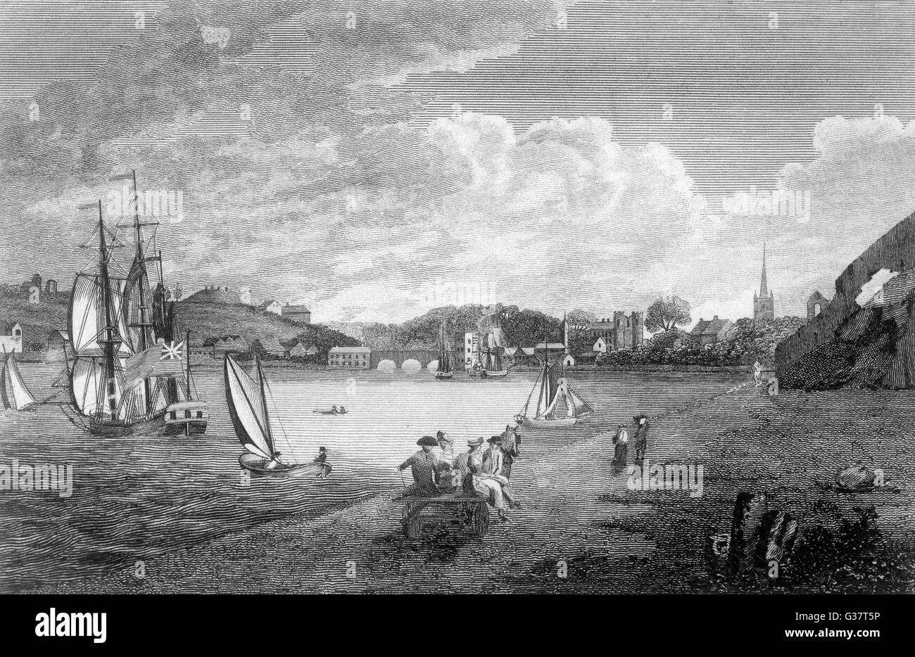Drogheda, Northern Ireland.          Date: 1770 Stock Photo