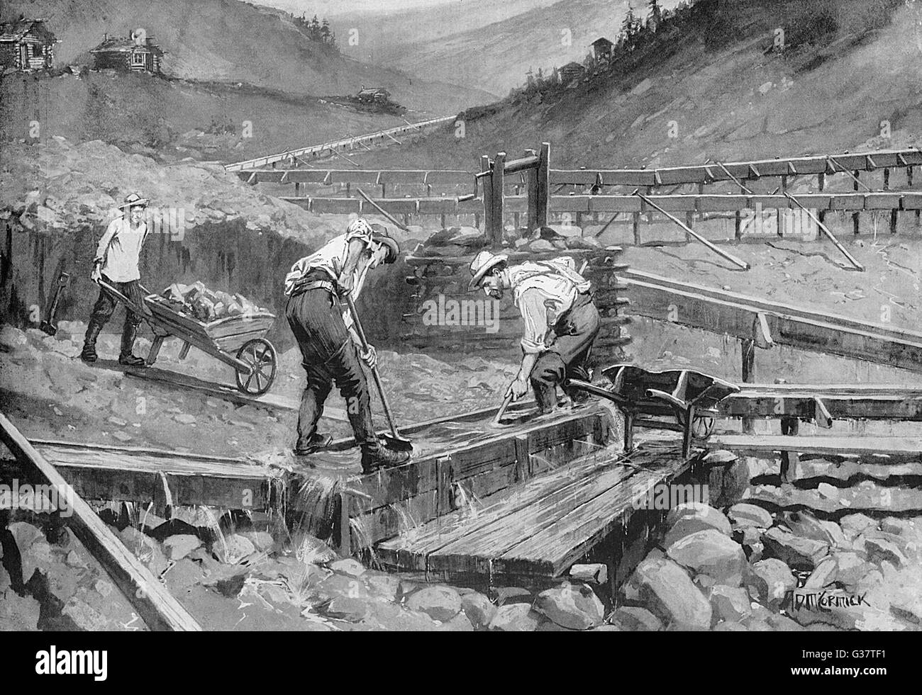 KLONDIKE GOLD RUSH Stock Photo Alamy