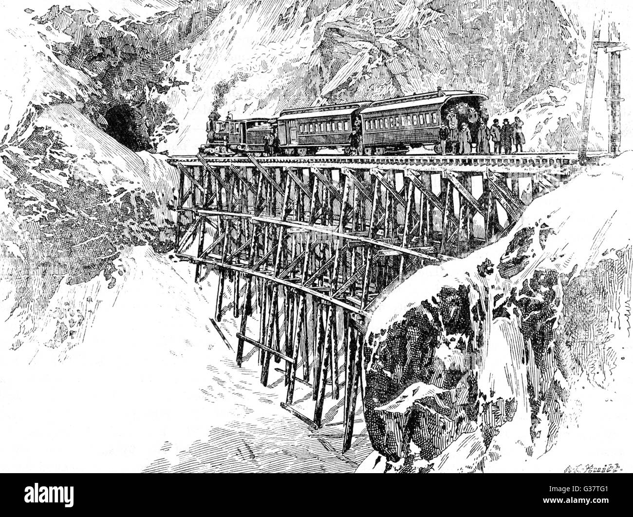 Klondike Gold Rush Stock Photo Alamy