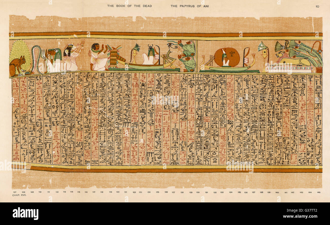 ANCIENT EGYPTIAN WRITING Stock Photo