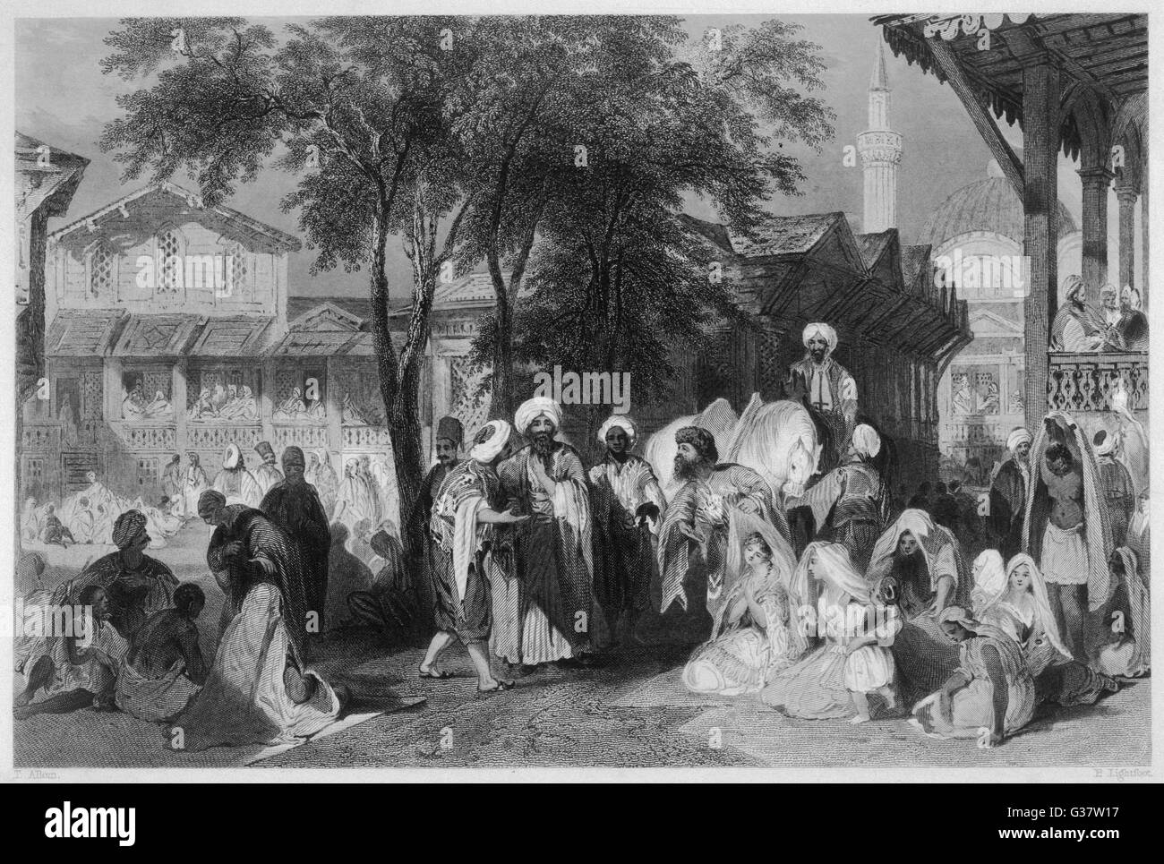 Slave market hires stock photography and images Alamy