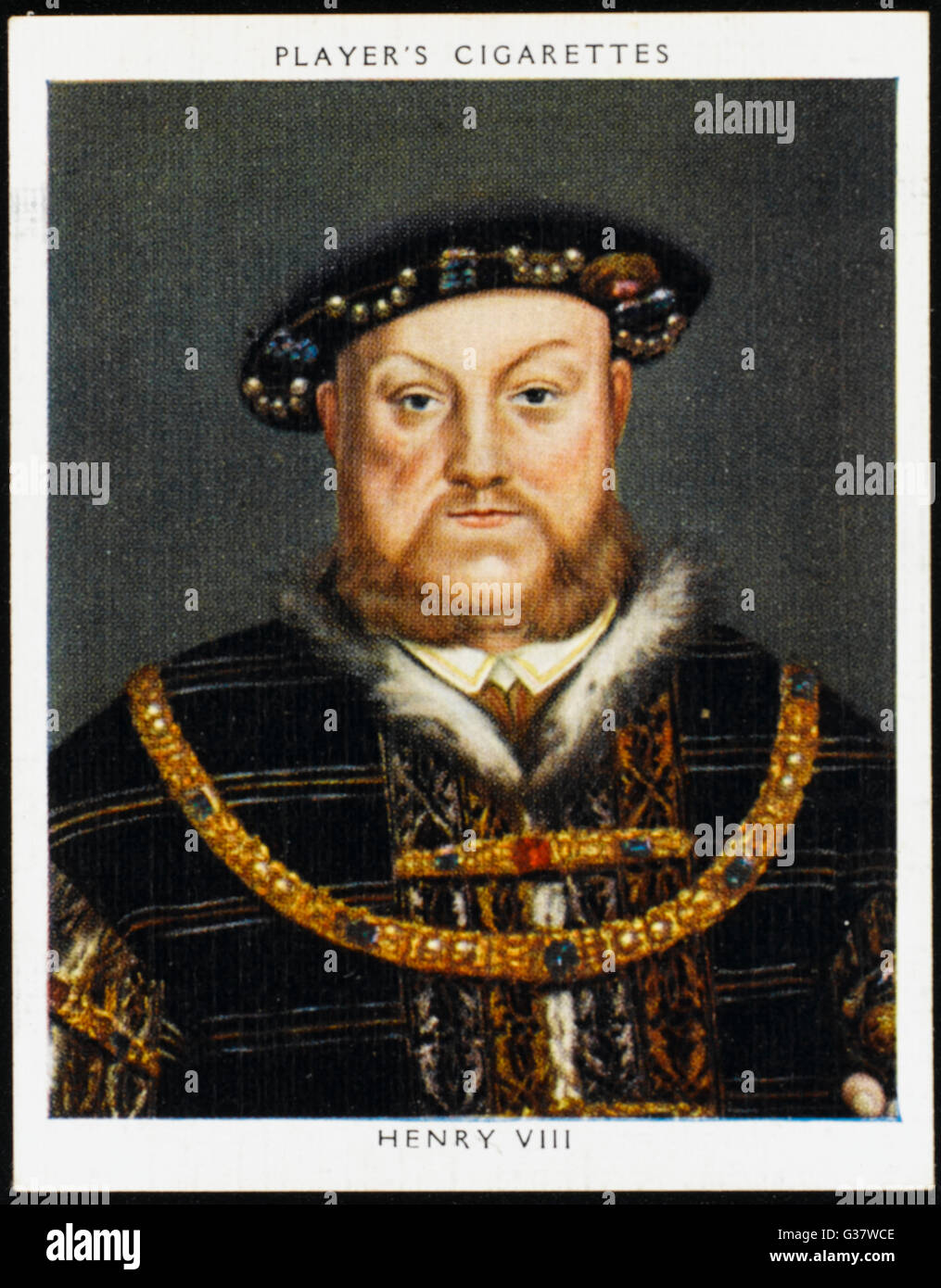 KING HENRY VIII OF ENGLAND (1491 - 1547) Reigned 1509 - 1547 Stock Photo