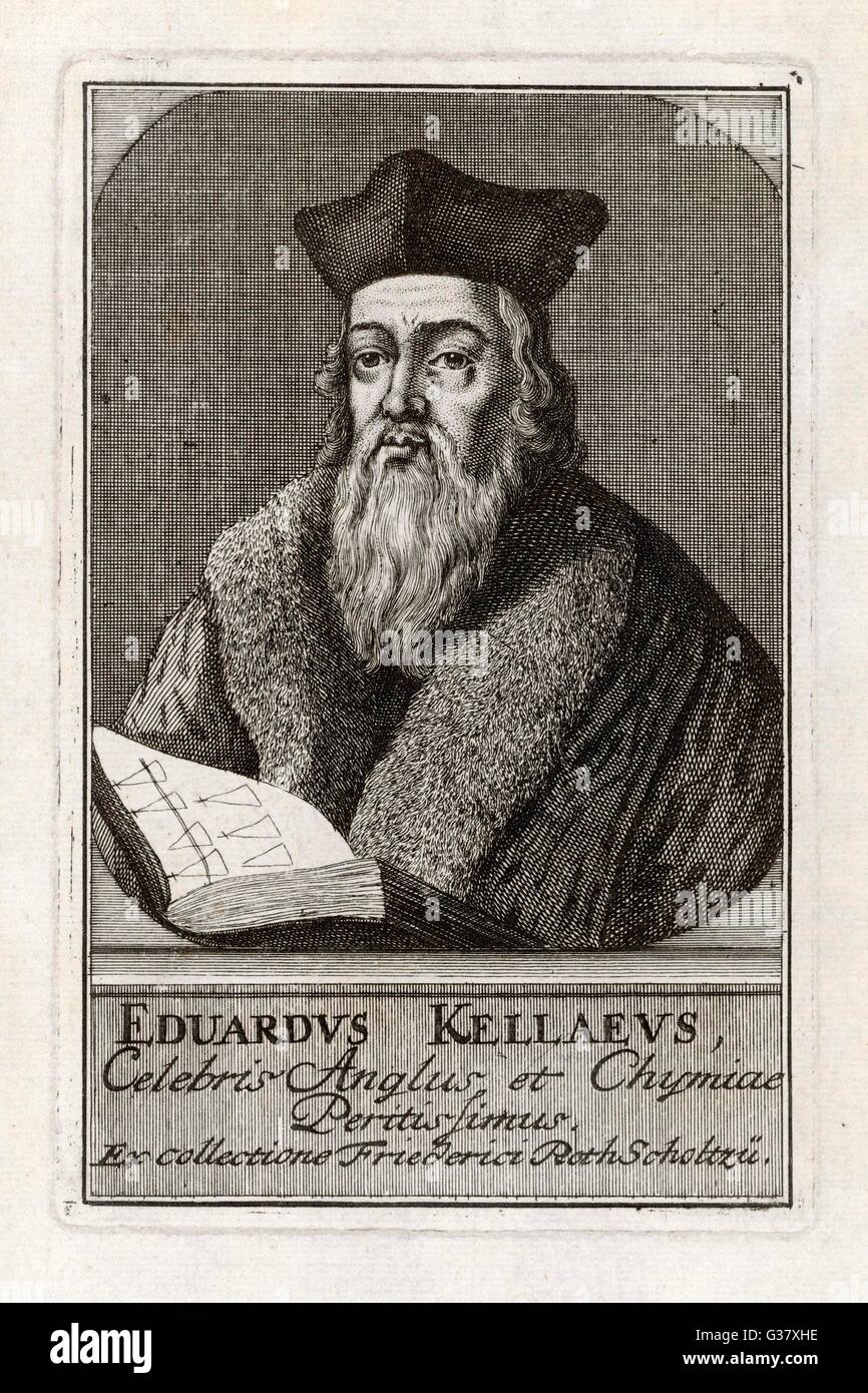 EDWARD KELLEY occultist who assisted John Dee in his experiments