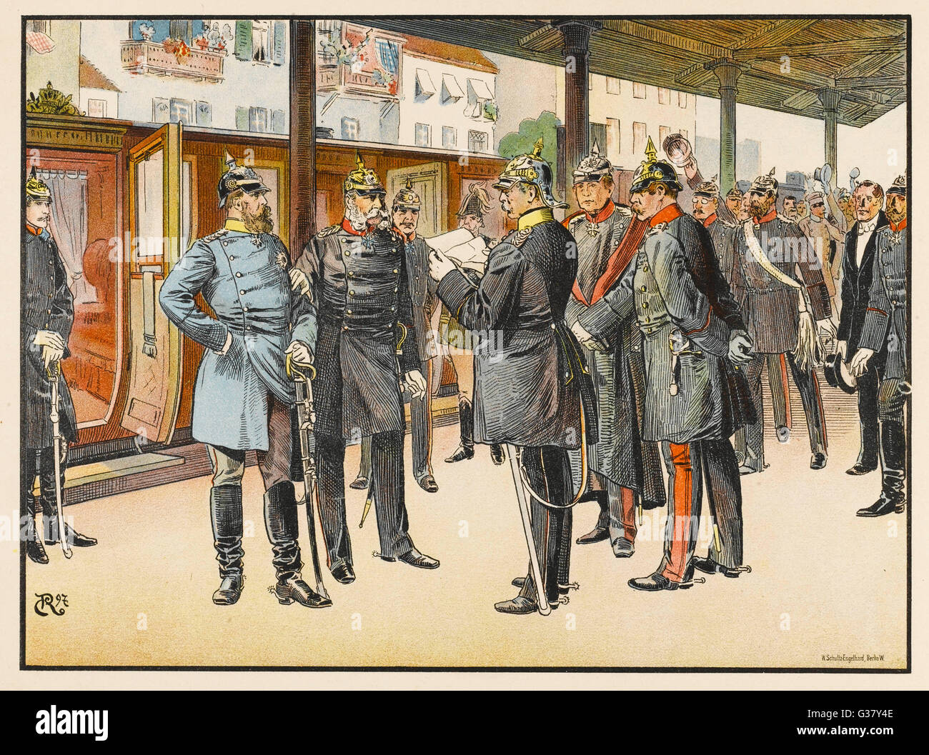 Otto von bismarck (1815 1898) hi-res stock photography and