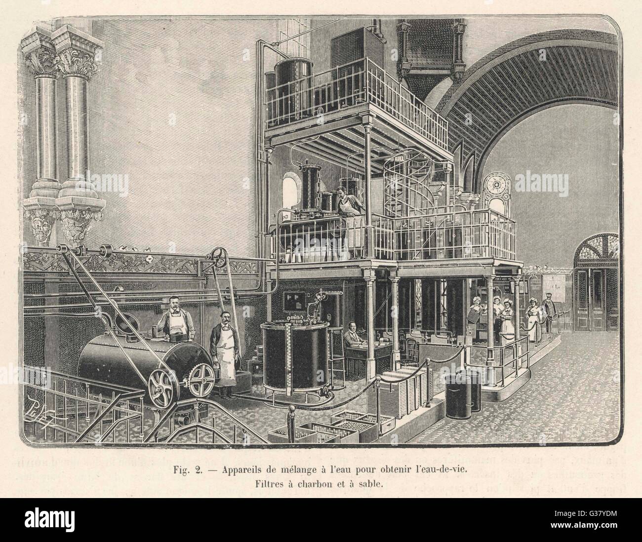 Vodka manufacture, Russia Stock Photo - Alamy