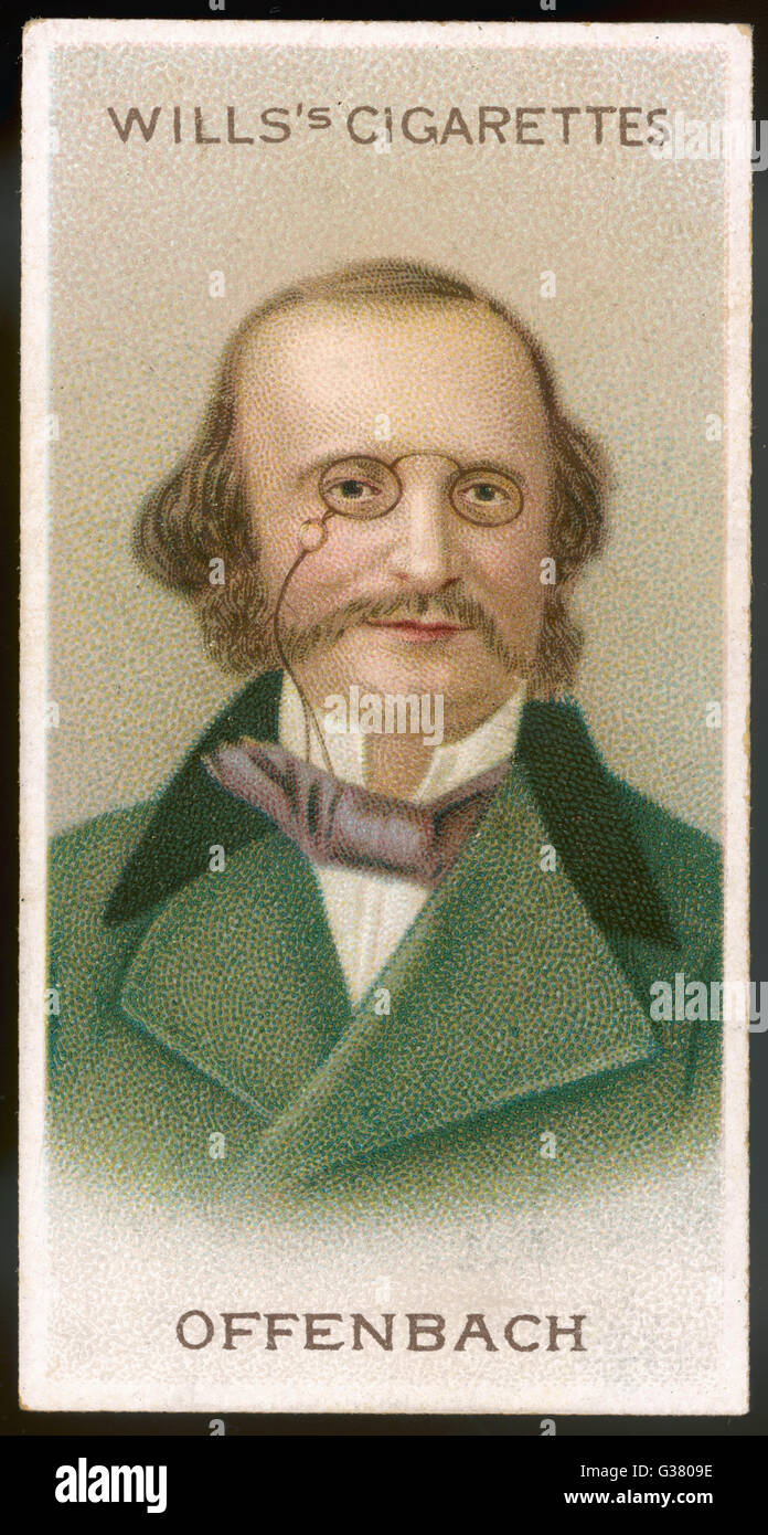JACQUES OFFENBACH Stock Photo