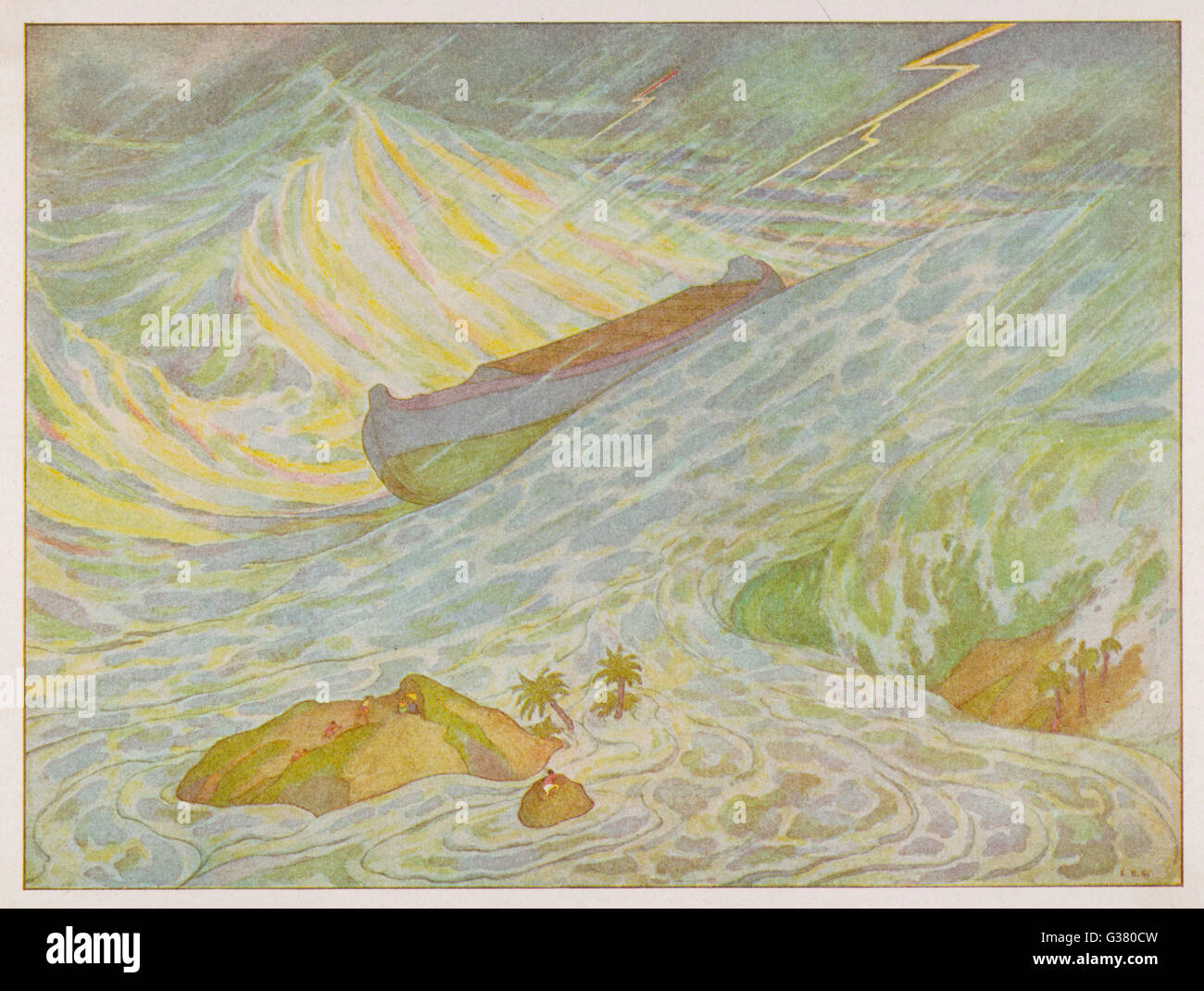 NOAH'S ARK The Ark weathers some pretty rough weather as the storm