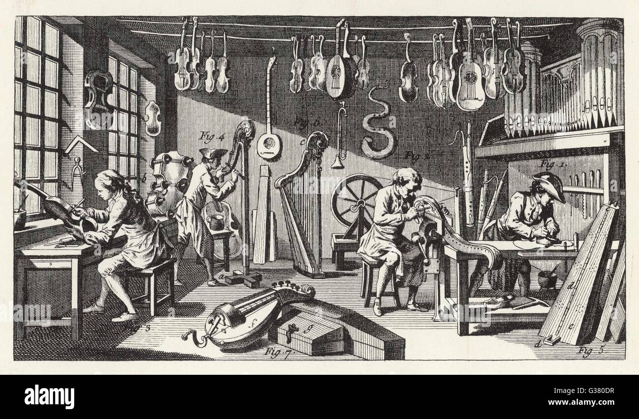 Music instruments 18th century hires stock photography and images Alamy