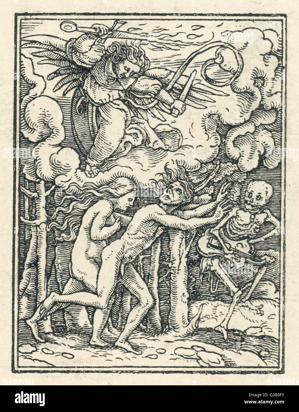 Adam and eve expelled hi-res stock photography and images - Alamy