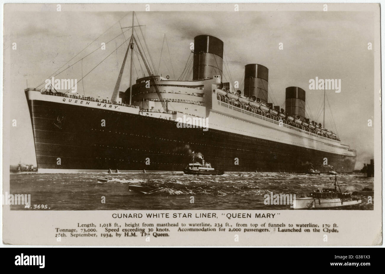 The Queen Mary Stock Photo Alamy