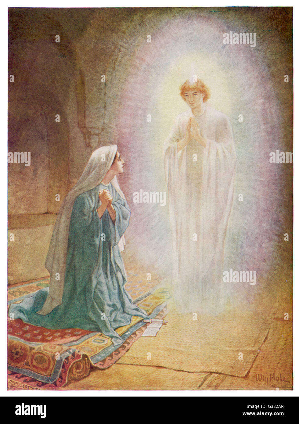 Angel Gabriel Jesus Hi Res Stock Photography And Images Alamy