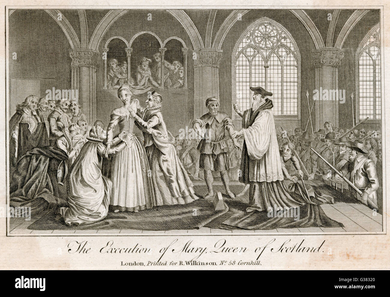 The execution of Mary Queen of Scots Date: 8 February 1587