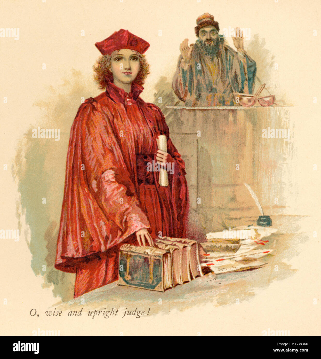 Portia merchant of venice hi-res stock photography and images - Alamy