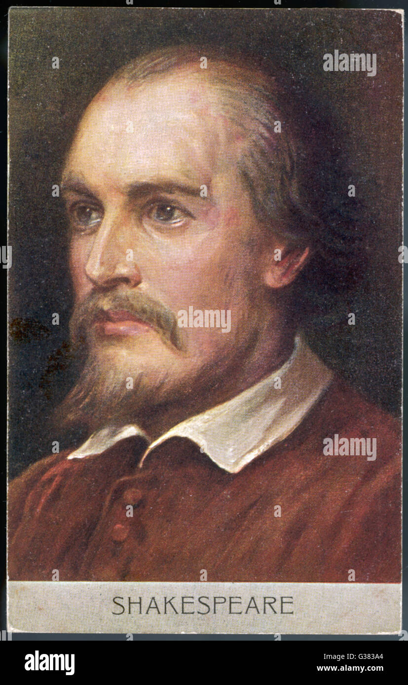 WILLIAM SHAKESPEARE (1564 - 1616) Stock Photo