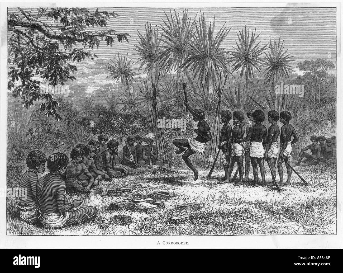 Aborigine australia Black and White Stock Photos & Images - Alamy