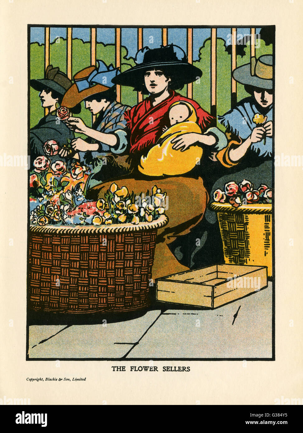LONDON FLOWER SELLERS Stock Photo Alamy