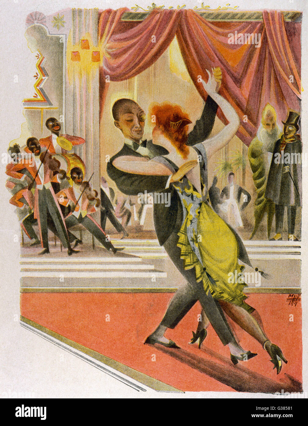 DANCING TO JAZZ Stock Photo Alamy