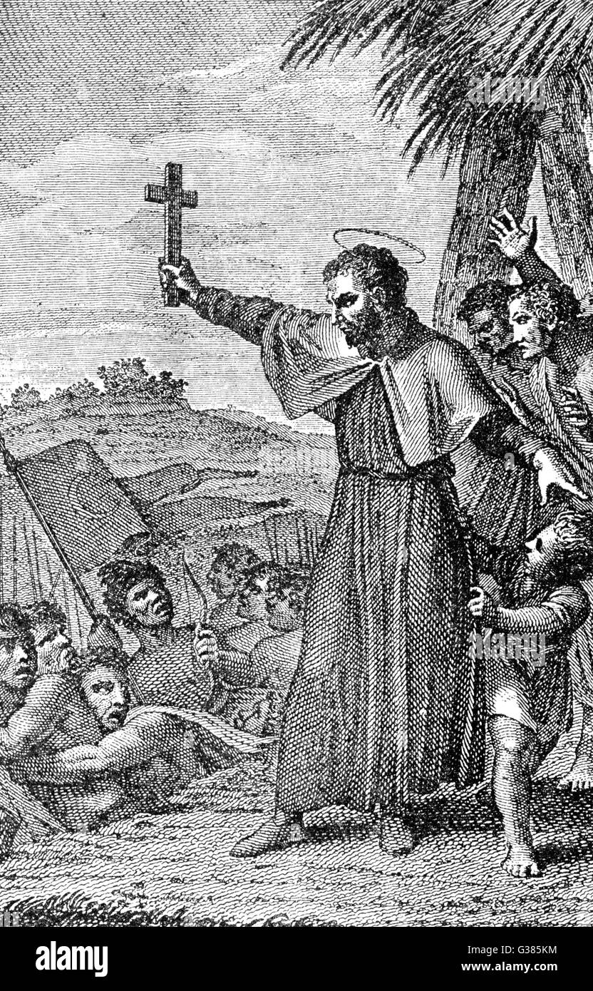 FRANCISCO JAVIER (XAVIER) Spanish Jesuit missionary; quells hostile