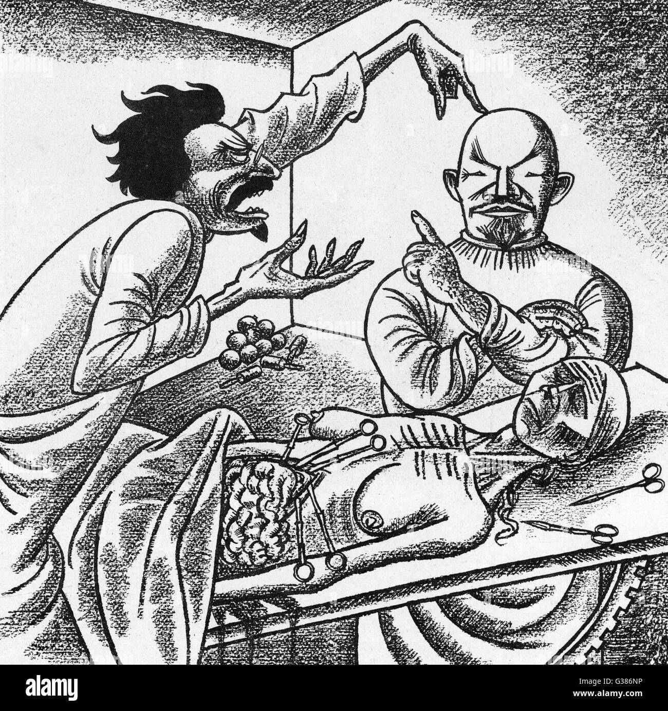 TROTSKY AND LENIN Stock Photo - Alamy