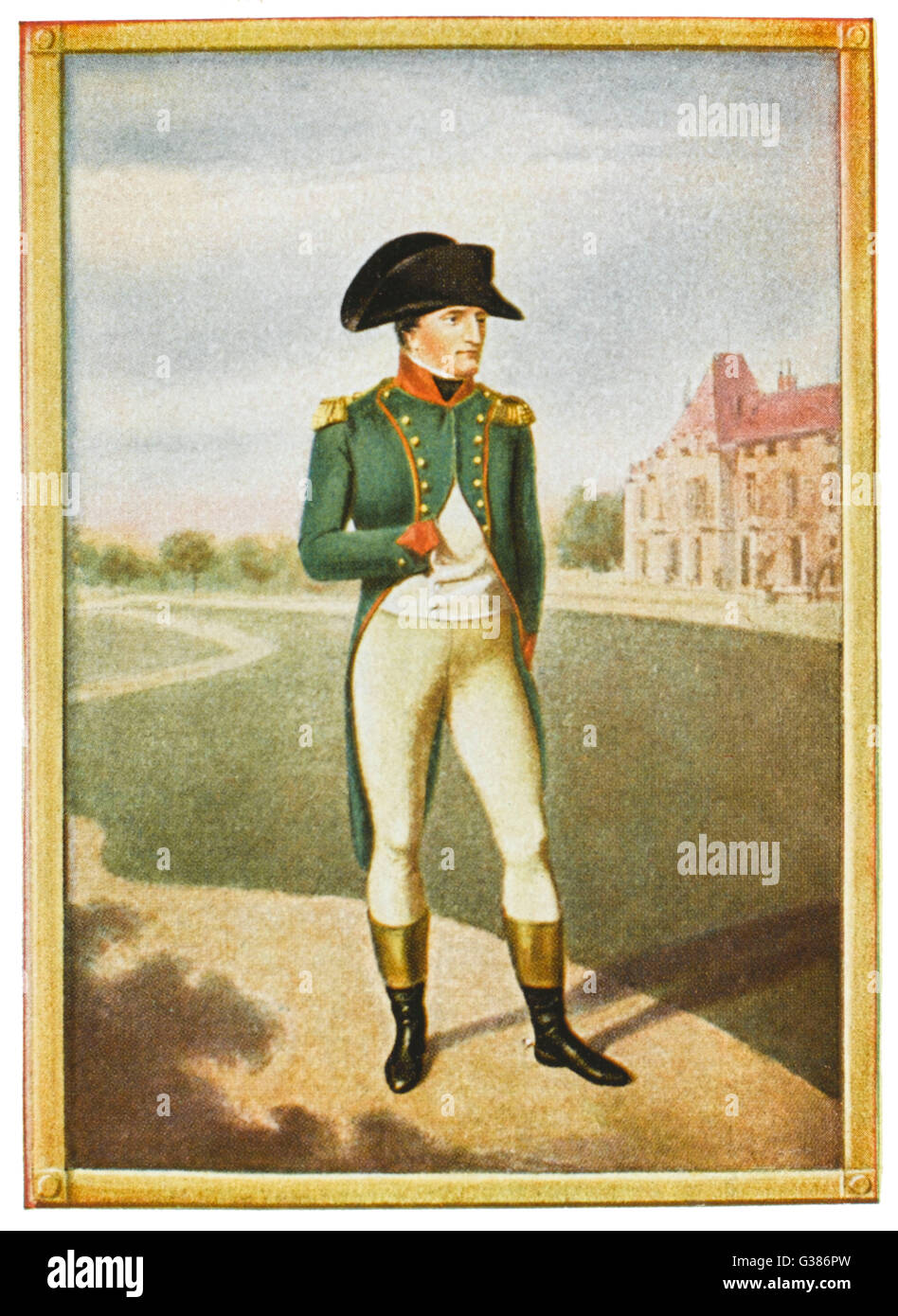 NAPOLEON I as general, circa 1796         Date: 1769 - 1821 Stock Photo