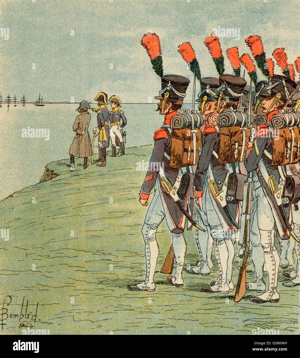 AT THE CHANNEL Stock Photo Alamy