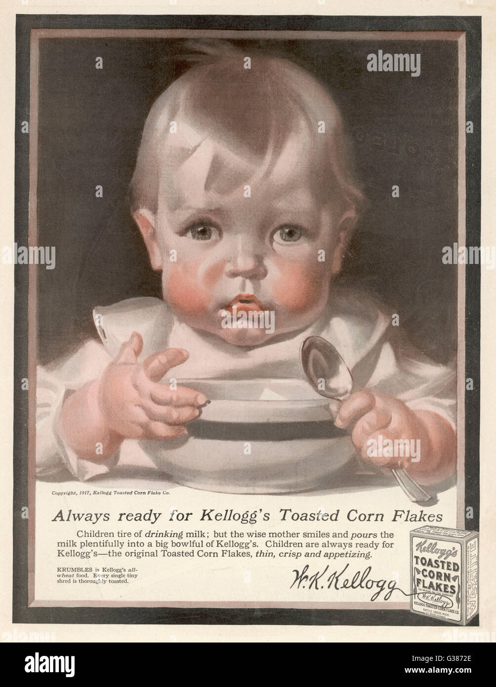 kellogg's corn flakes for babies