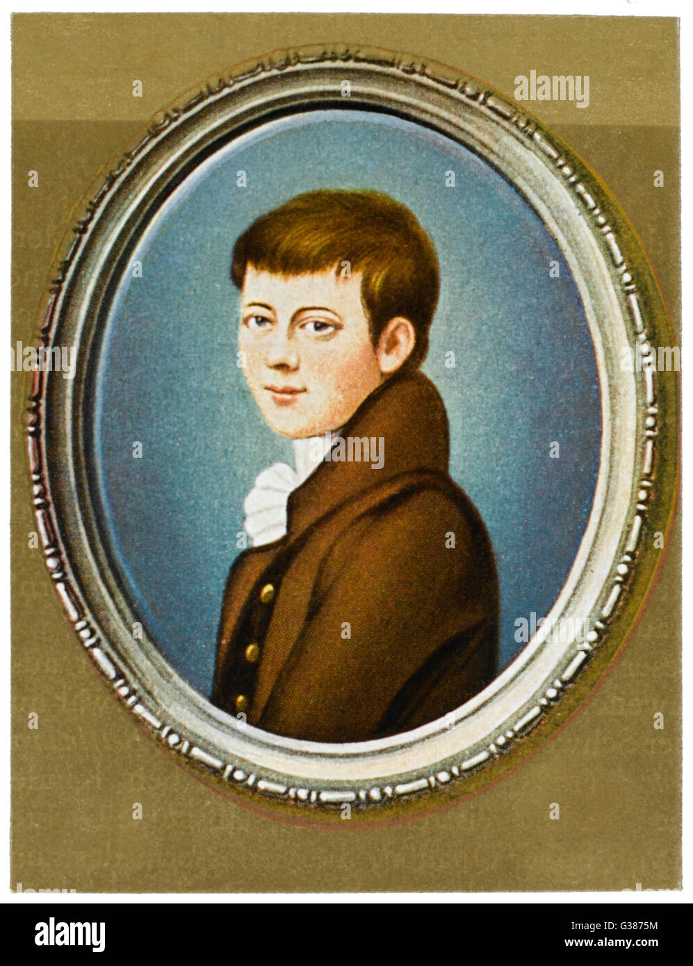 HEINRICH VON KLEIST  German writer        Date: 1777 - 1811 Stock Photo