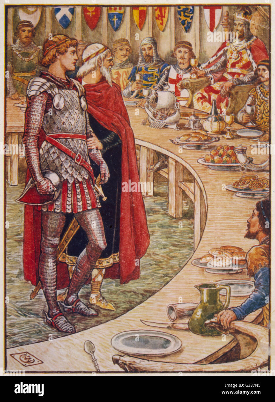 Sir Galahad High Resolution Stock Photography and Images Alamy
