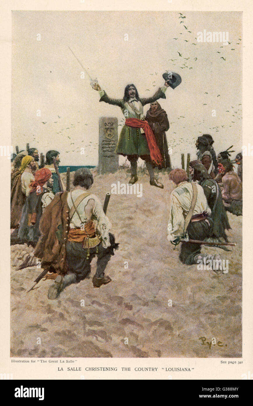 Robert de la salle mississippi hires stock photography and images Alamy