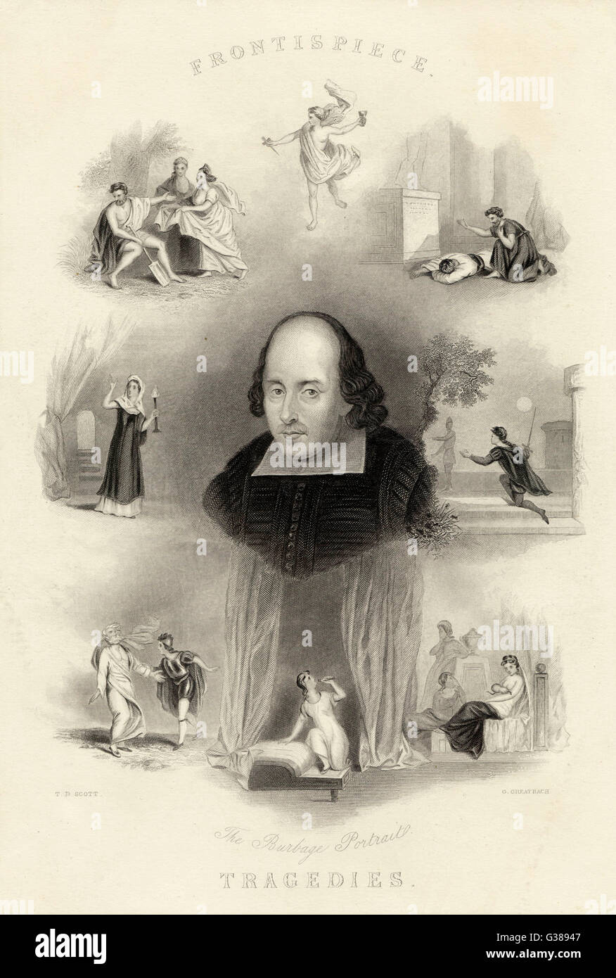 Shakespeare - Tragedies Stock Photo
