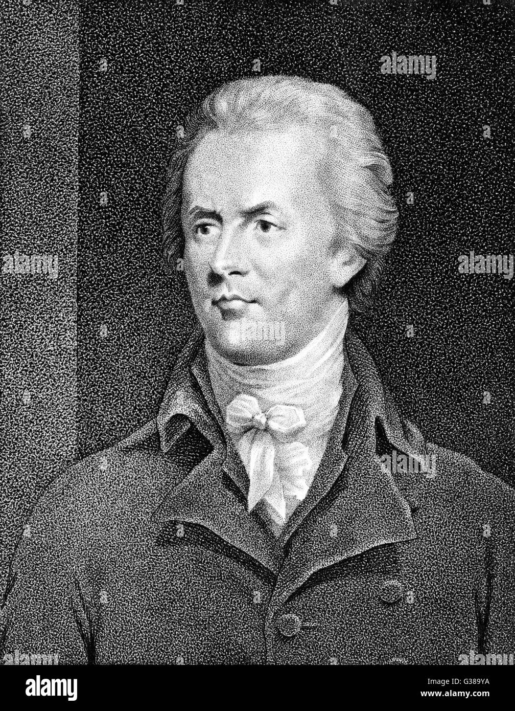 WILLIAM PITT THE YOUNGER Stock Photo