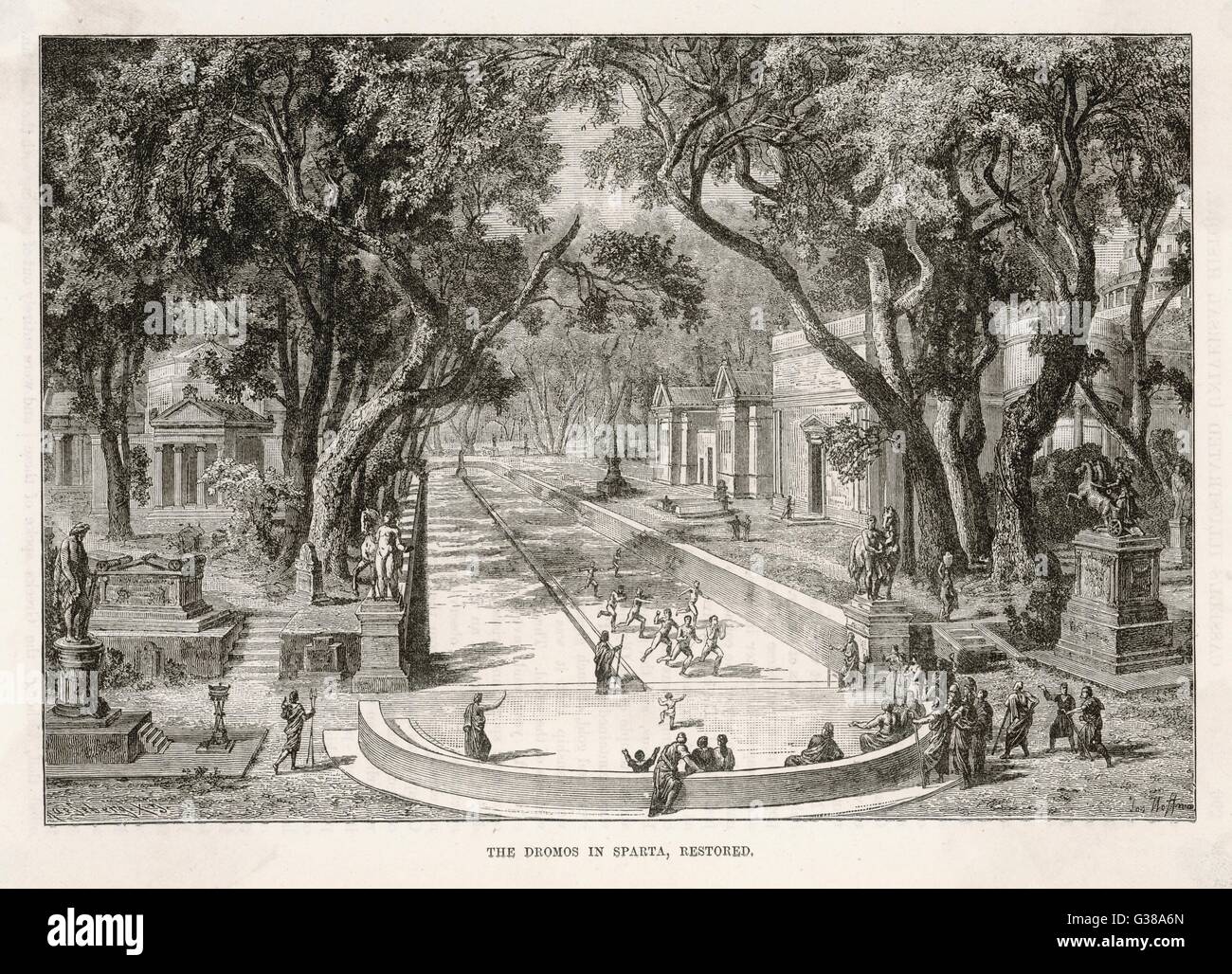 Drammos The dromos in sparta hi-res stock photography and images - Alamy