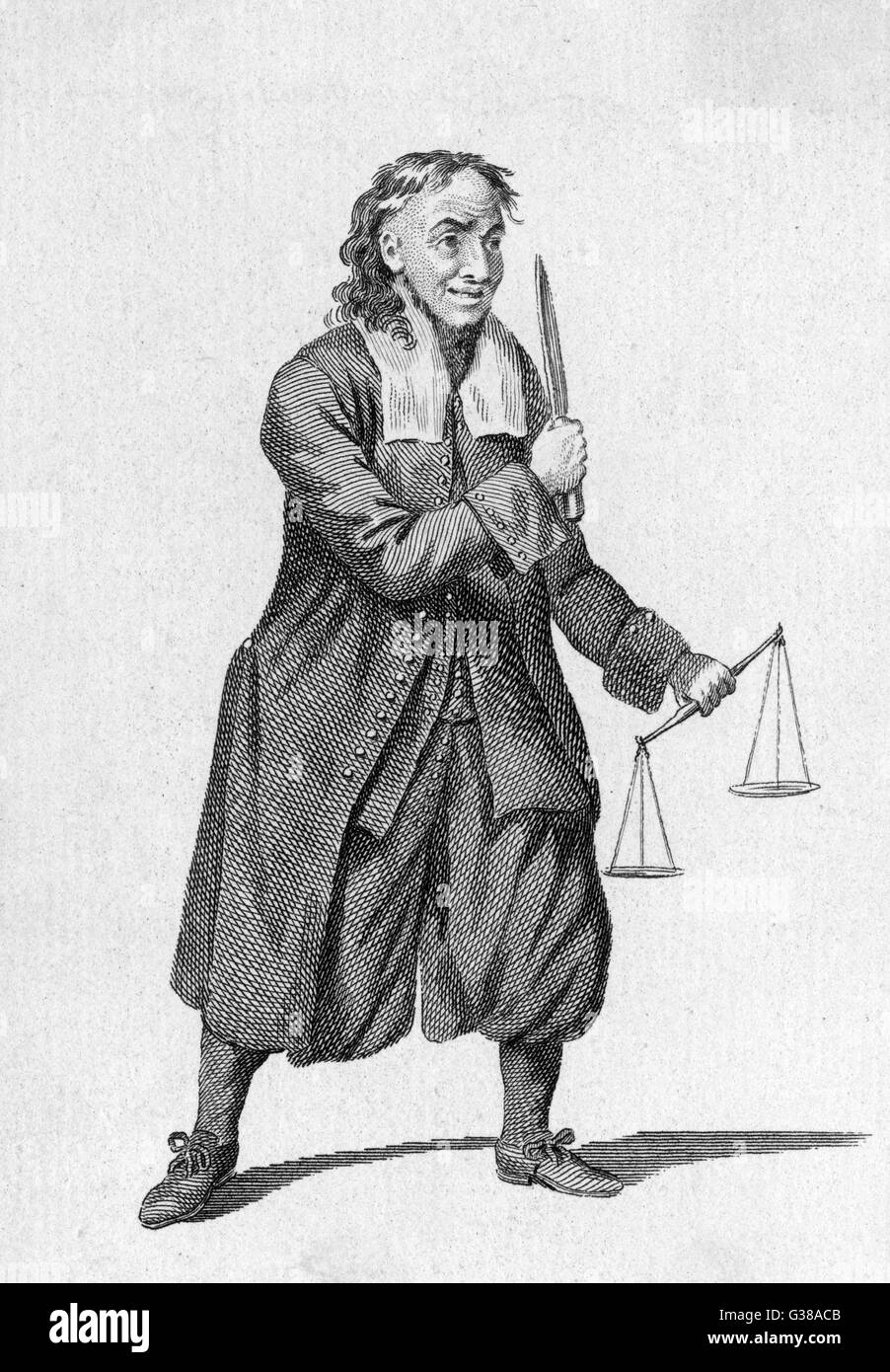 CHARLES MACKLIN as SHYLOCK in Shakespeare's 'The Merchant of Venice