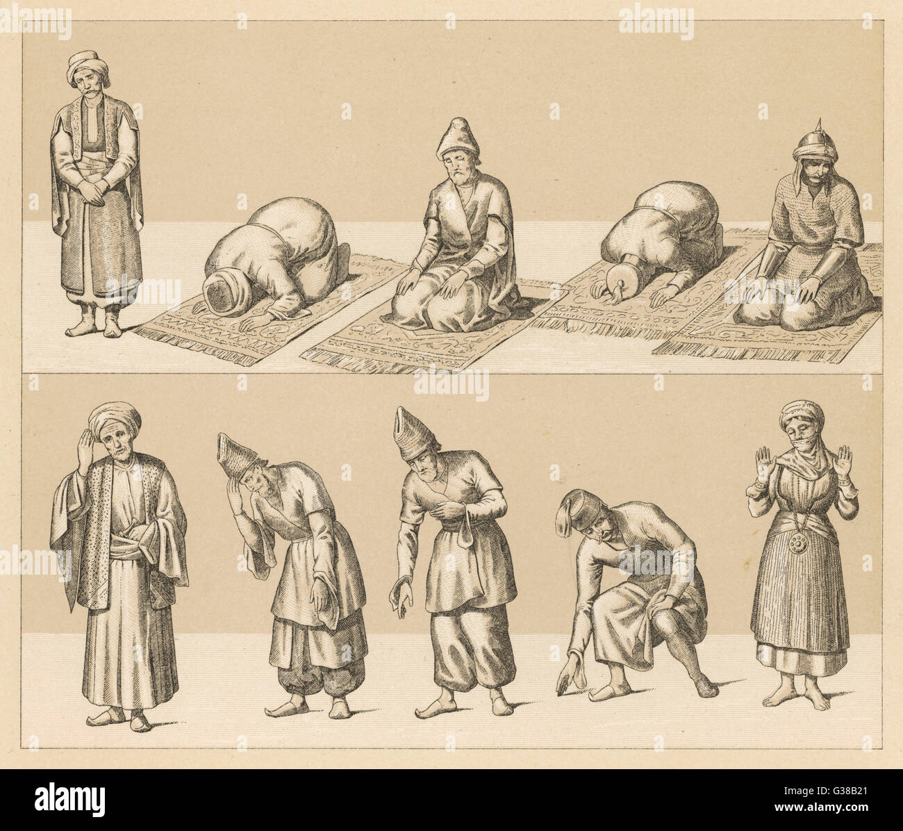 Praying posture hi-res stock photography and images - Alamy